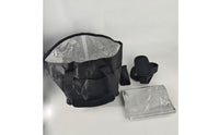 Thermal Tumbler Carrier with Pocket Adjustable Tumbler Bag Crossbody Insulated Bottle Bag Portable for Commuting, Camping