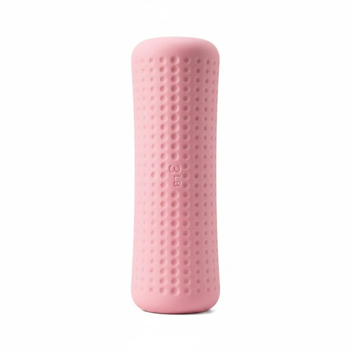 Silicone Dumbbell Easy to Clean 3 Lb Dumbbell Lightweight for Pilates, Beginners