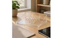 Acrylic Laptop Stand Transparent Vented Laptop Stand Open-Frame Desk Accessory