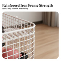 Space Saving Fitness Mat Storage Rack Multi-Purpose Fitness Mat Rack Large Capacity Home Gym Storage Basket Portable for Garage, Corner