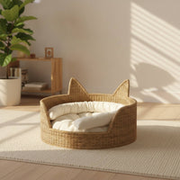U-Shaped Pet Pillow Washable Pillow with Removable Cover Pet Cushion with Cover Detachable Cat Bed with Pillow Padded
