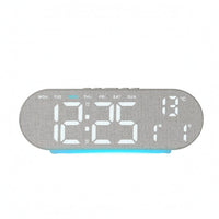Multifunction Desk Clock Illuminated Base Tabletop Gadget Nightlight