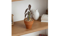1:12 Scale Plant Ornament Lifelike Foliage 1:12 Scale Plant Realistic Detail Dollhouse Botanical Decor for Collectors, Hobbyists