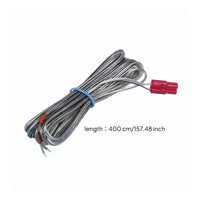 Insulated Speaker Cable Bare Stripped Ends Speaker Wire Silver-Gray Audio Wiring Coiled