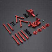 RC Car Parts Kit Anodized Steering Link Rods High Strength Hardware for Hobbyists