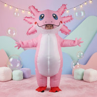 Inflatable Axolotl Costume Adult Axolotl Costume Funny for Adults, Halloween, Cosplay, Carnival