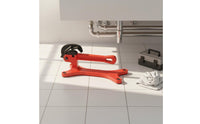 Self-Locking tube Wrench Sturdy Metal Body Automatically Adjusting tube Wrench Ergonomic Handle Hand Tool for Workshop