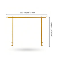 Tabletop Arch Stand Adjustable Table Arch Stand Clamp-on Frame Iron Hardware Lightweight for Event Planners, Weddings
