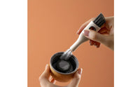 2 Pieces 2-in-1 Bottle Brush Set Multi-Functional Bottle Cleaning Brush Set Multifunctional Cup Lid and Straw Cleaner