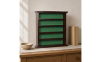 6 Ball Display Shelf Solid Wood Golf Ball Display Rack Tabletop for Home, Office, Lounge Area