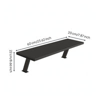 Desktop Riser Shelf Space-Saving Small Bookshelf Rectangular for Students