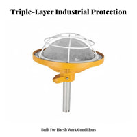 IP65 Rated LED Blast-Resistant Proof Light Dustproof Waterproof Workshop Light Long-Lasting Construction for Null