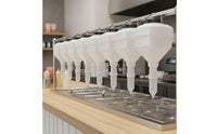 Hanging Sauce Dispenser Dispense-drivenFed Condiment Dispenser with Press Nozzle