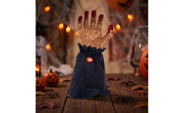 Spectral Hand Decoration Operated Moving Hand with Textile Foundation Spooky Animatronic Prop for Tabletop Displays, Halloween Parties