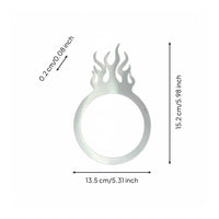 Decorative Cutout Design Bass Drum Hole Decoration Prevents Tearing Bass Drum Port Collar Wear-Resistant for Drummers