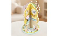 Rotating Activity Tree Educational Busy Toy Rounded Edges Wooden Busy Board for Kids, Classroom