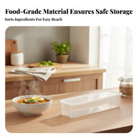 Noodle Storage Box Airtight Pasta Container Humidity-Resistant-Resistant Spaghetti Storage Container for Meal Kitchen Organizers