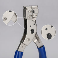 Cable Tie Tensioning and Cutting Tool Manual Cable Tie Tensioner with Cutter Ratcheting Pliers for Electricians, Electrical Work