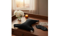 Adjustable Straps Chest Support Pillow Zippered Cover Wearable Chest Pillow Sleek Textile Sleep Accessory Soft Filling