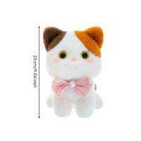 Stuffed Toy with Bell Fuzzy Cuddly Doll Adorable for Bedroom, Teens