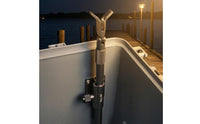 Telescopic Boat Fishing Rod Holder Locking Knob Shore Fishing Support Bracket Screw Mount Boat Rod Holder Twist Resistant