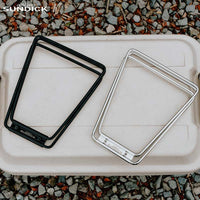 Shandike Outdoor Camping Aluminum Box with Stainless Steel Folding Stand