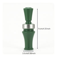 Easy to Blow Duck Call Whistle Portable Duck Call with Metal Band Outdoor Versatile for Hunters, Field Training