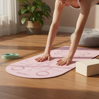 Yoga Mat Pressure Resistant Core Training Pad High Resilience for Yogis