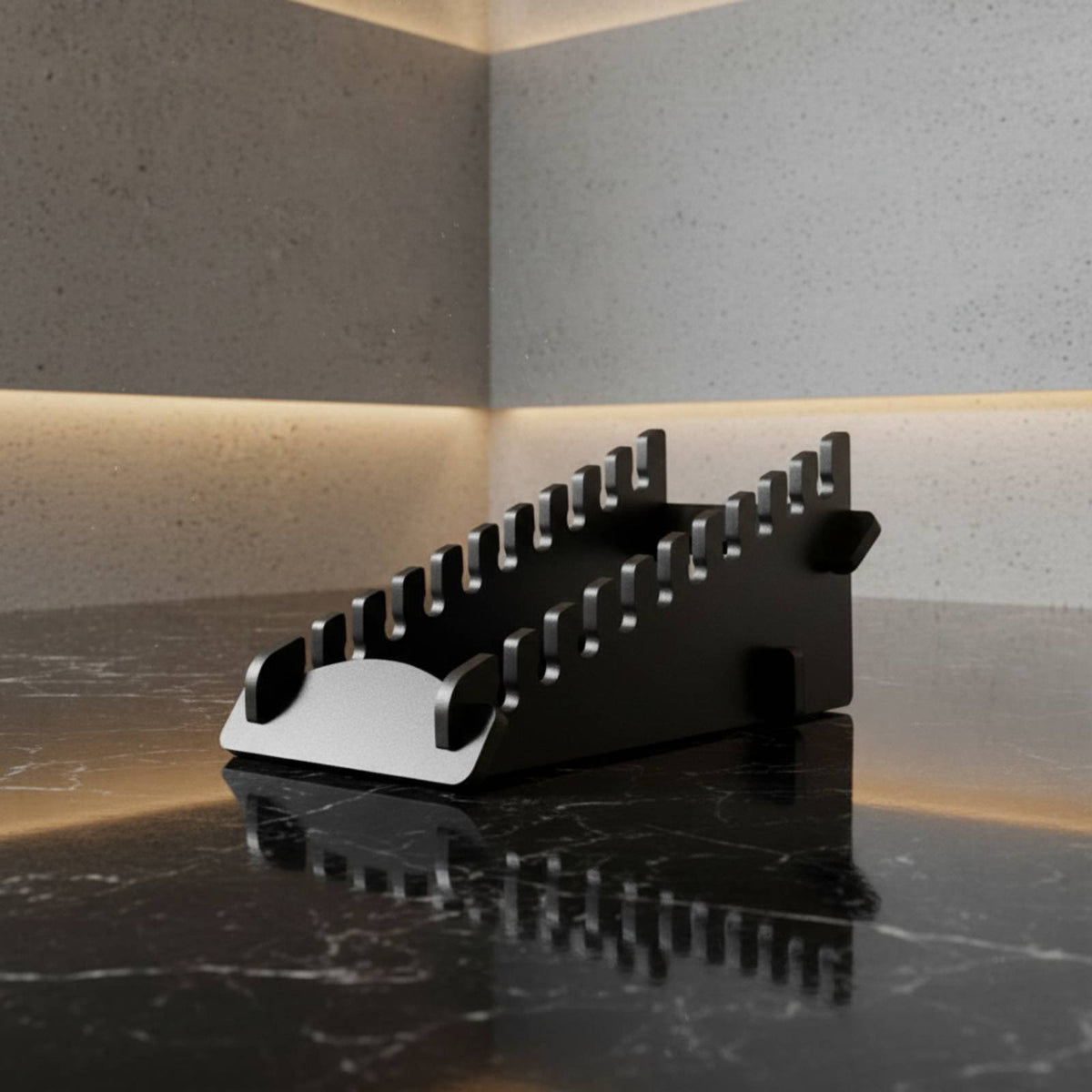 Tile Display Rack Sturdy Construction Flooring Sample Stand Heavy Duty Stone Slab Holder for Showroom, Business Show