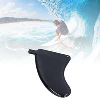 Long-Lasting 6.5 Inch Tail Fin Easy to Install Single Large Fin Good Hold Water Sports Gear High Performance for Surfing