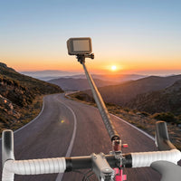 Cycle Camera Handlebar Mount Adjustable Bike Handlebar Camera Mount Anti-Slip for Road Riding