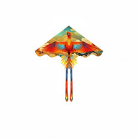 Flamewing Kite, Long Tail, Easy to Fly in Light Wind, Outdoor Toy for Kids & Adults