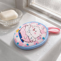 Foaming Soap Net Double-Sided Soap Net Bag Reusable for Shower, Bathroom