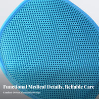 Adjustable Strap Anti-Scratch Patient Mitts Internal Hard Plate Patient Restraint Glove Easy to Clean Anti-Scratch Safety Hand Protector for Bedridden Patients, Elderly, Caregivers, Nursing Homes, Hospital, Home Care