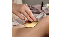 Gua Sha Board Polished Massage Circular Tool Ergonomic Manual Massage