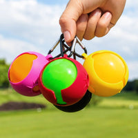 Park Golf Ball Sleeve Scratch-Resistant Silicone Ball Holder Round