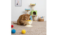 Wobbling Licking Bowl Boredom Reliever Feline Licking Bowl Spill-Resistant