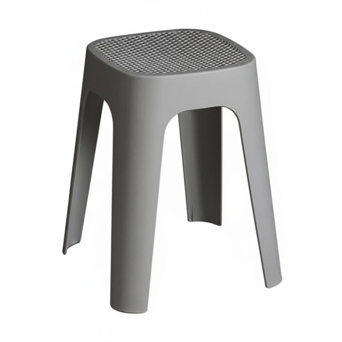 Thickened Stool Space-Saving Stackable Stool Smooth Edges for Living Room, Washroom