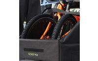 Adjustable Straps 18-22 Inch Bike Transport Bag Foldable Design Folding Bike Storage Box Side Pockets for Cyclists, Commuters, Travel
