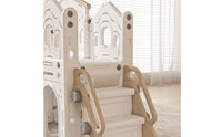 Material Indoor Slide and Swing Set Easy Assembly Toddler Climber and Slide Playset Develops Physical Skills Indoor Outdoor Playground Phthalate-Free-Safe for Toddlers, Infants, Home, Playroom