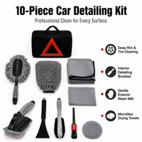 car cleaning brush set
