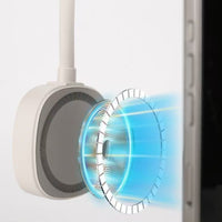 Stick-on Mini Fan Compact Personal Cooling Adjustable Angle