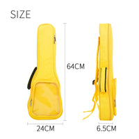 Hawaiian guitar Gig Bag Adjustable Hawaiian guitar Bag for Music Lessons, Daily Practice