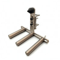 Padded Wind-Instrument Polishing Stand Easy to Set up Metal Stand with Cone Top Stable Aerophone Holder Long-Lasting for Musicians, Workshop