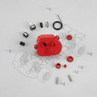 Metal Gearbox Housing Vehicle Parts Lightweight for Hobbyists