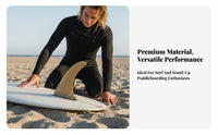 Single Fin Timeless Design 8 Inch Center Fin Versatile for Aquatic Activities Lovers, Surfing, Paddleboarding