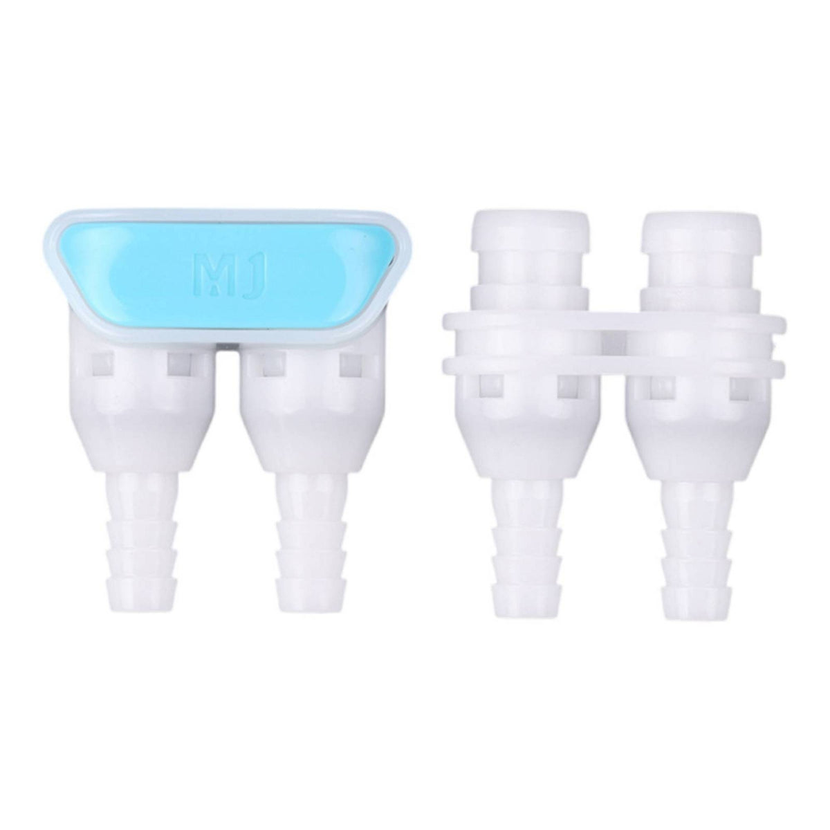 Double-Ended CPC Quick Connector Leak-Unobstructed Quick Disconnect Coupling Compact Inline Hose Connector Rigid for DIYers, Hobbyists, Liquid Transfer, Workshop