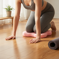 TPE Yoga Knee Pad for Support and Joint Protection, Thickened Non-Slip
