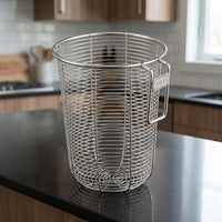 Chopstick Holder and Stainless Steel Holder, Freestanding Single Compartment Cutlery Organizer and Cutlery Drainer for Modern Kitchen Countertop