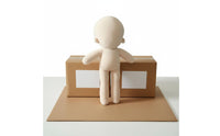 DIY Doll Supple Soft Velvet Textile Blank Doll for Crafters, Hobbyists